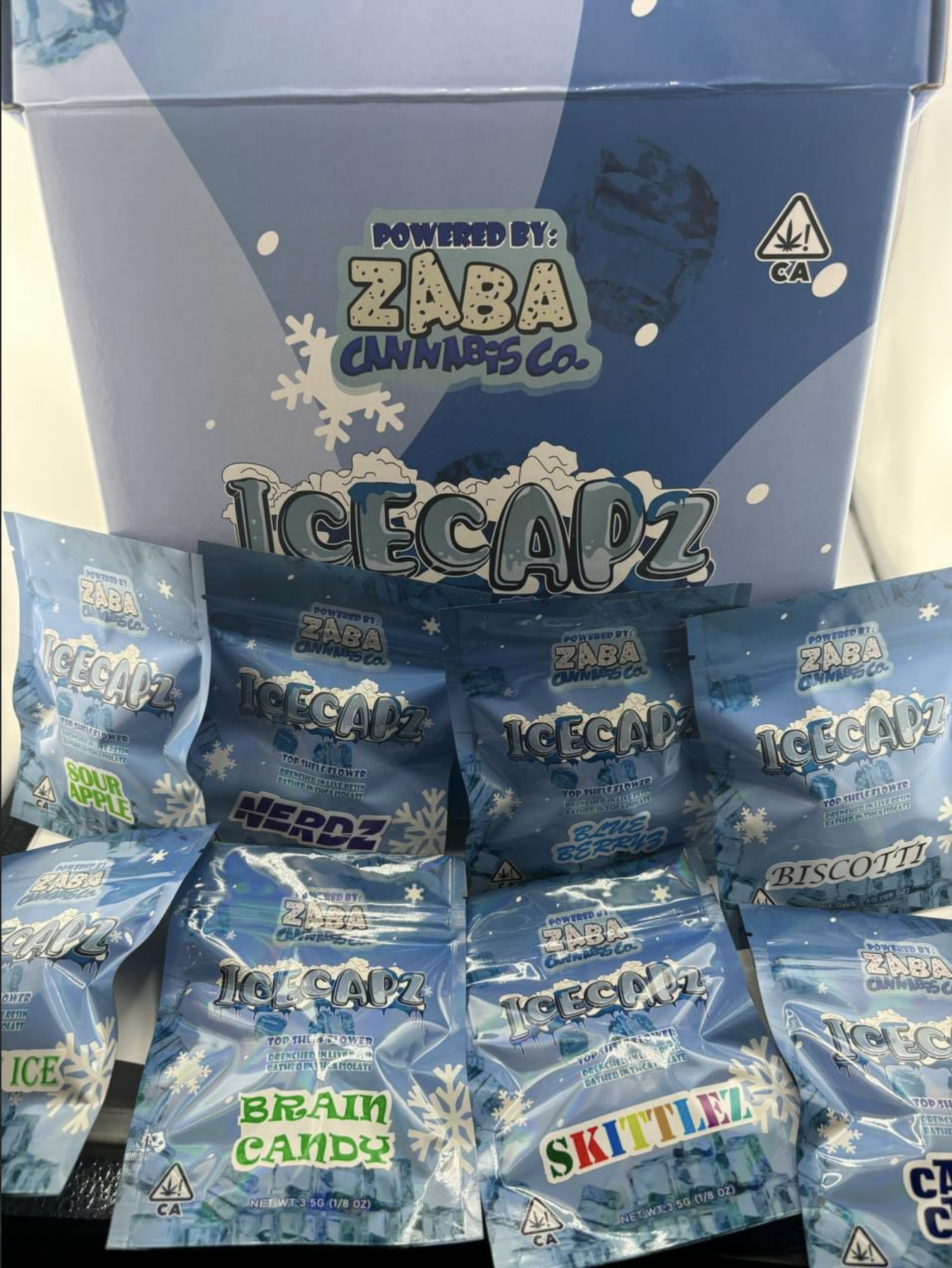 Zaba Cannabis Co Ice Capz